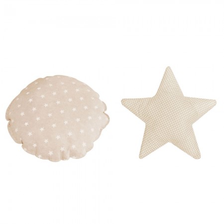 PACK COJIN REDONDO + COJIN ESTRELLA TX-1843 GALAXY